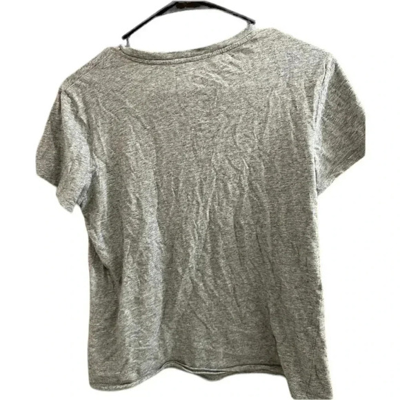 Women’s Levi’s short sleeve shirt womens M basic top medium grey summer casual - Picture 3 of 3